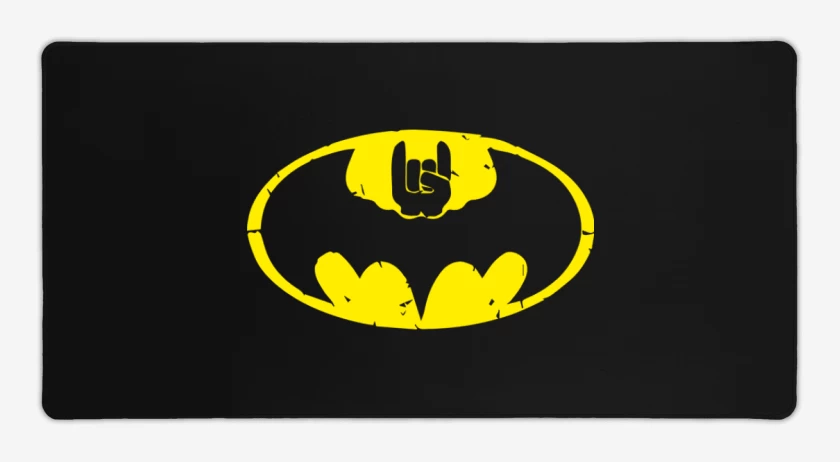 Mouse pad Gamer Negro de Rockers