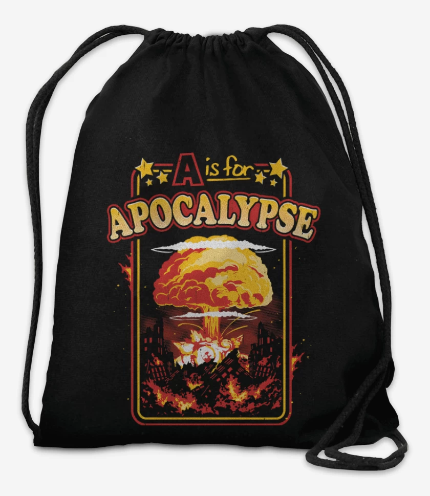 Mochila Negro de A de Apocalipsis