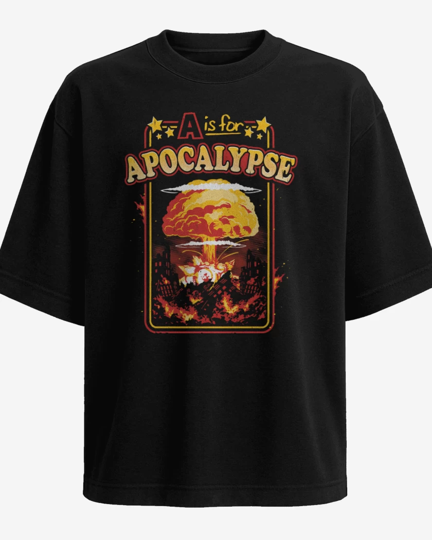 Polera Oversize A de Apocalipsis
