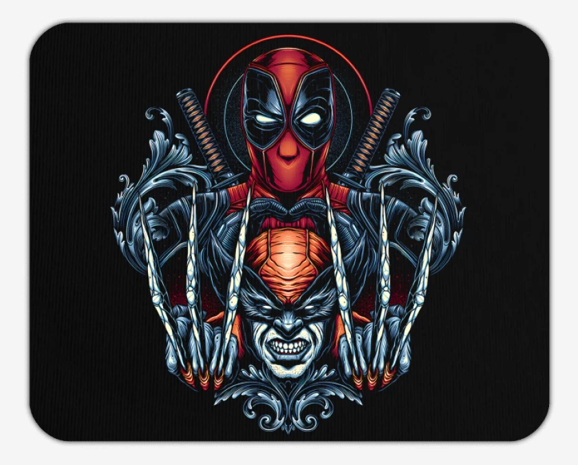 Mousepad Negro de Wolverpool