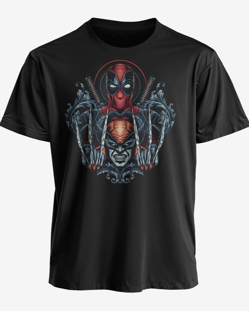 Polera premium Negro de Wolverpool
