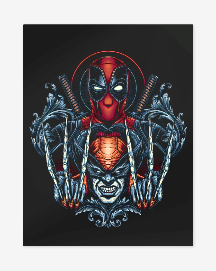 Print metalico Wolverpool