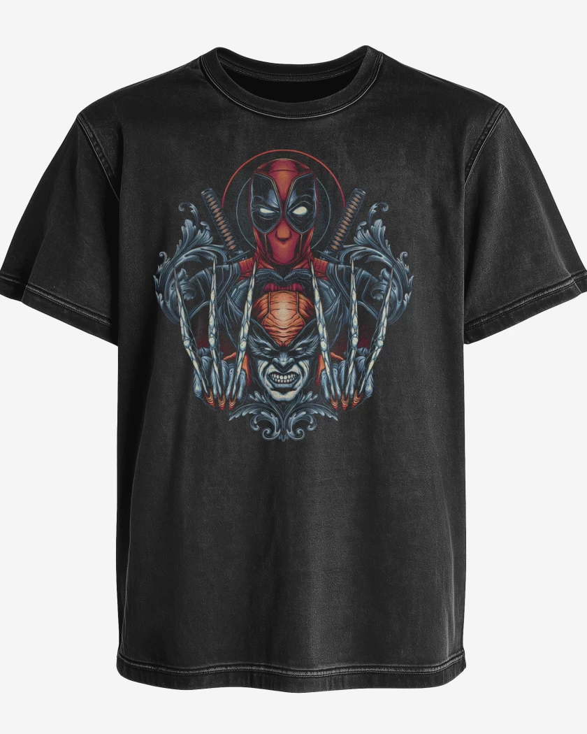 Polera desgastada Wolverpool