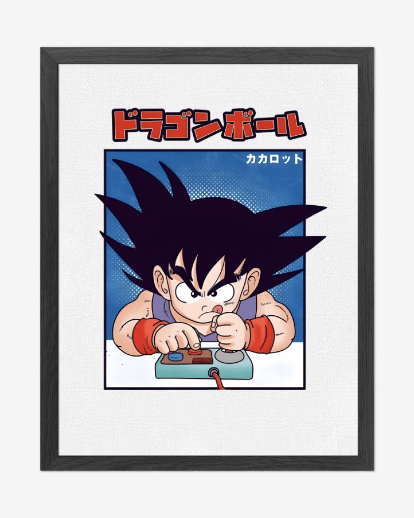 Cuadro decorativo Goku Gamer Z