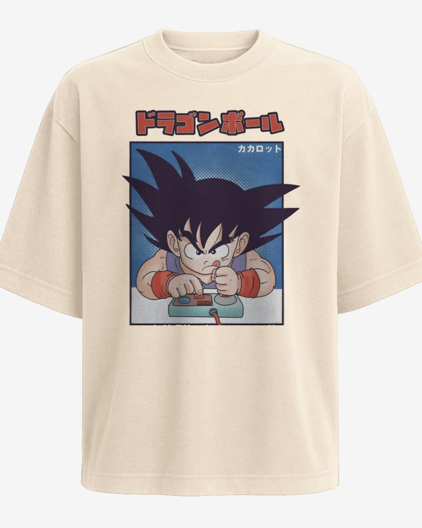 Polera Oversize Goku Gamer Z