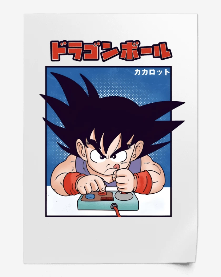Print Goku Gamer Z