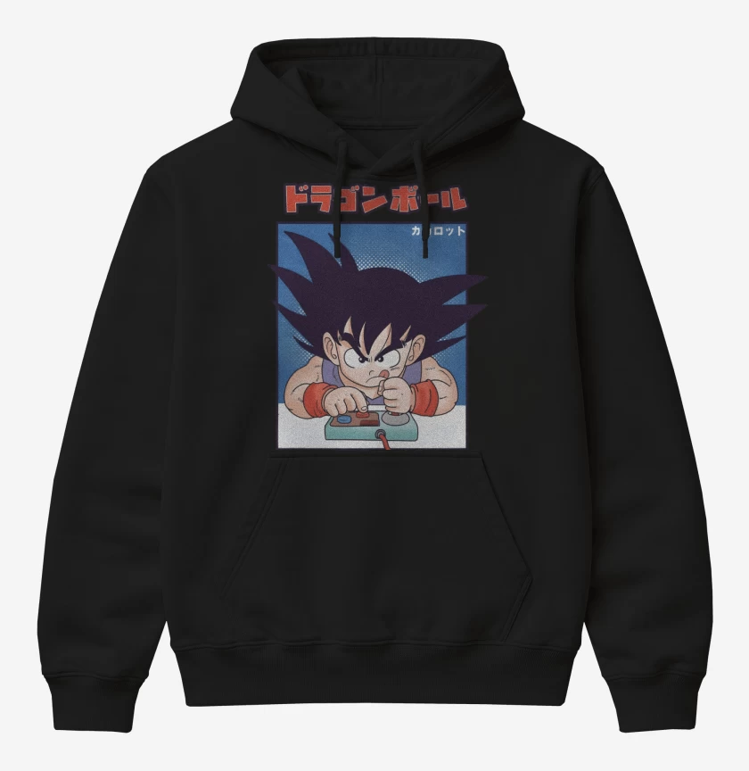 Poleron Canguro básico Goku Gamer Z