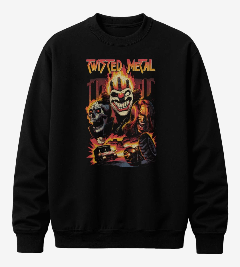 Poleron polo Twisted Metal 