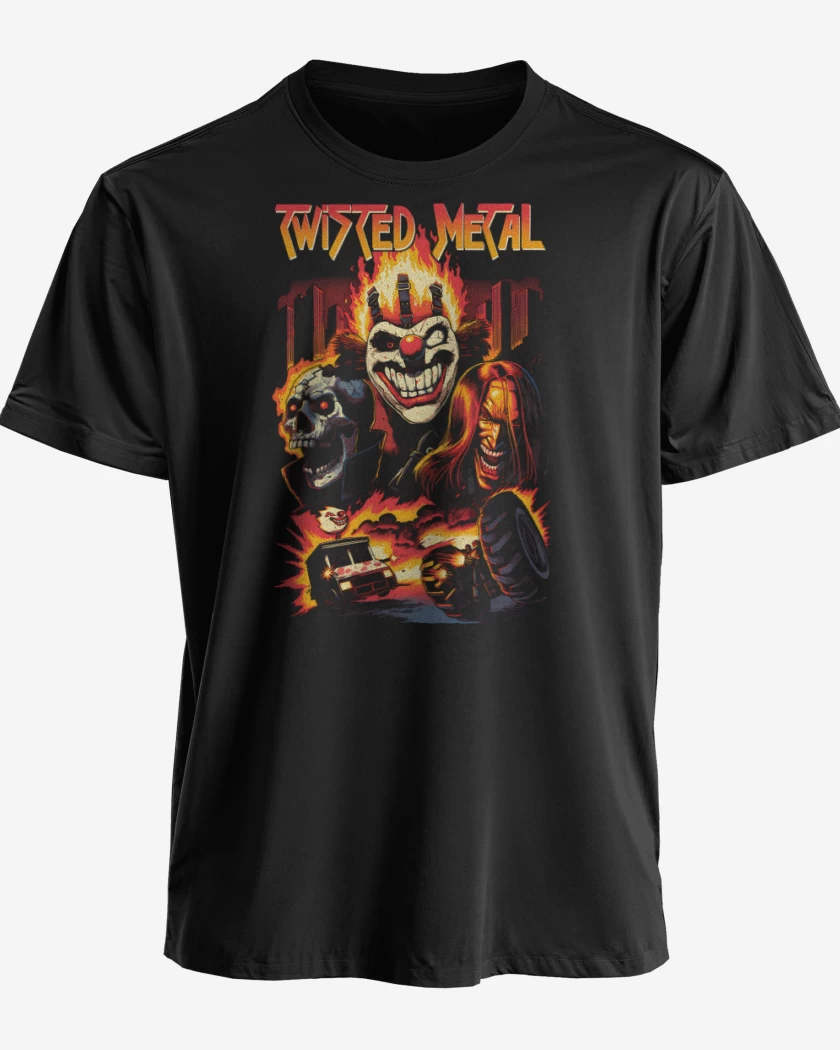 Polera premium Negro de Twisted Metal 
