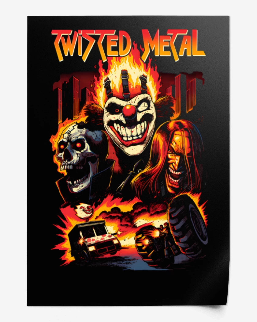Print Twisted Metal 