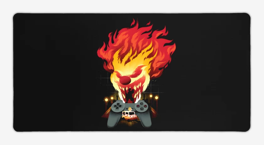 Mouse pad Gamer Negro de Twisted PSX