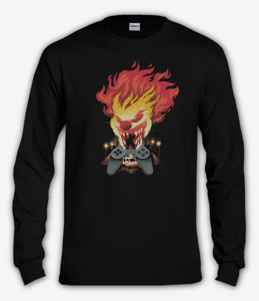 Polera manga larga Negro de Twisted PSX