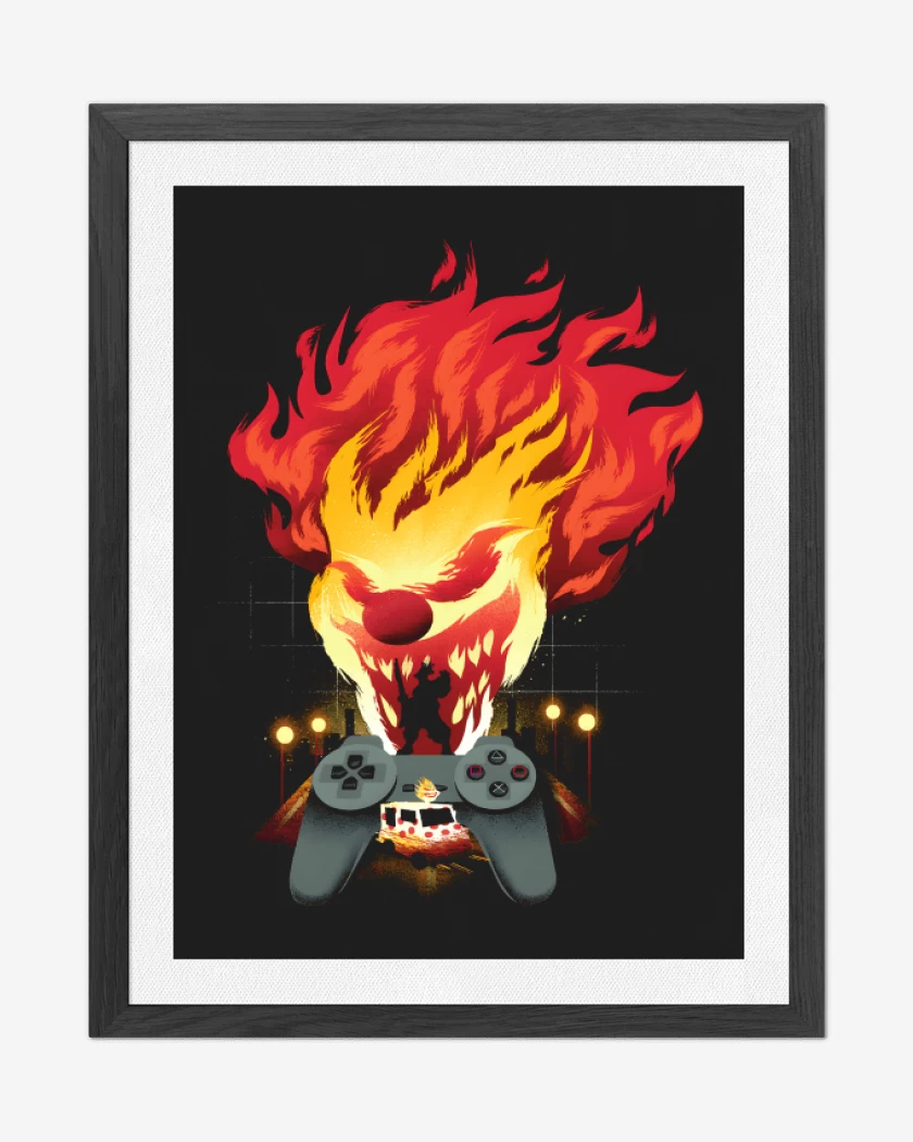 Cuadro decorativo Negro de Twisted PSX