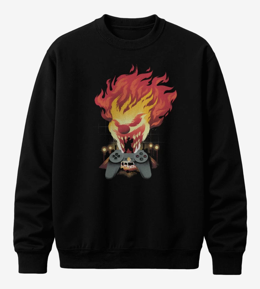 Poleron polo Negro de Twisted PSX