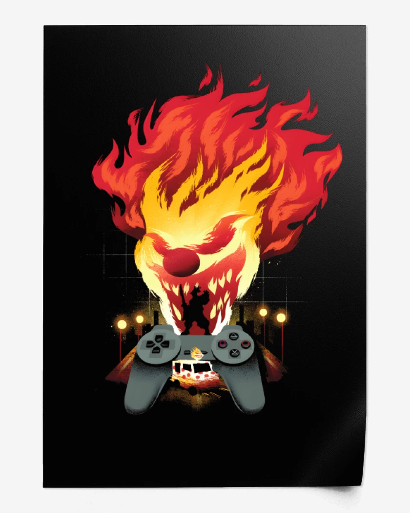 Print Negro de Twisted PSX
