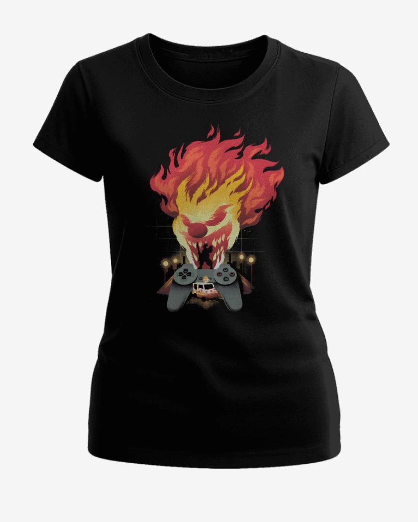 Polera de Mujer Negro de Twisted PSX