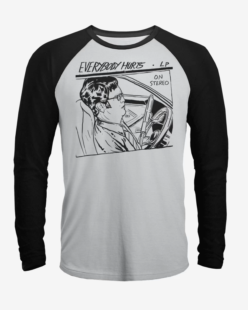Polera Raglan Everybody Hurts