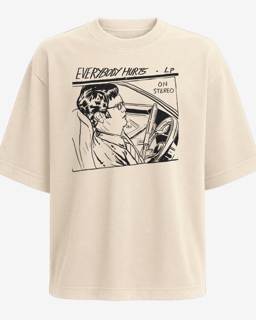 Polera Oversize Everybody Hurts