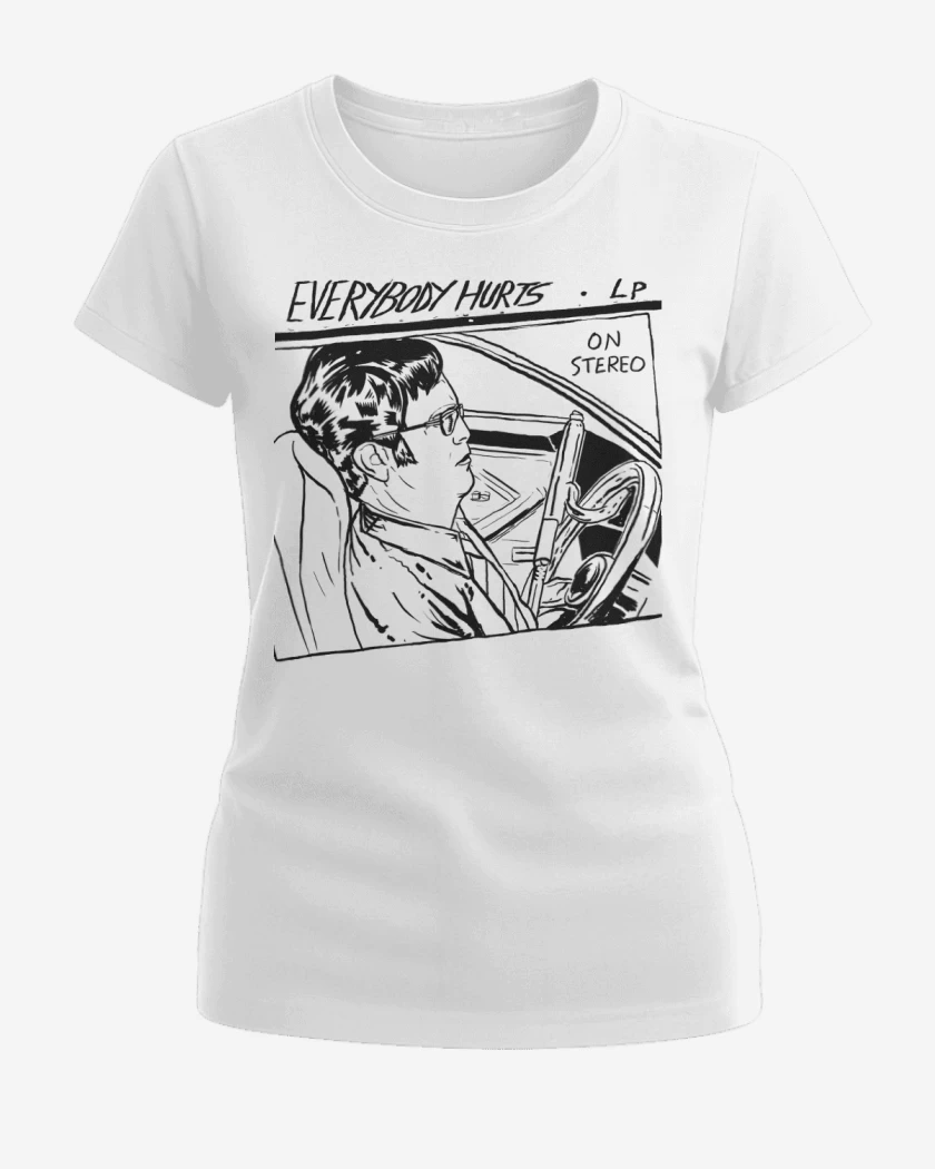 Polera de Mujer Blanco de Everybody Hurts