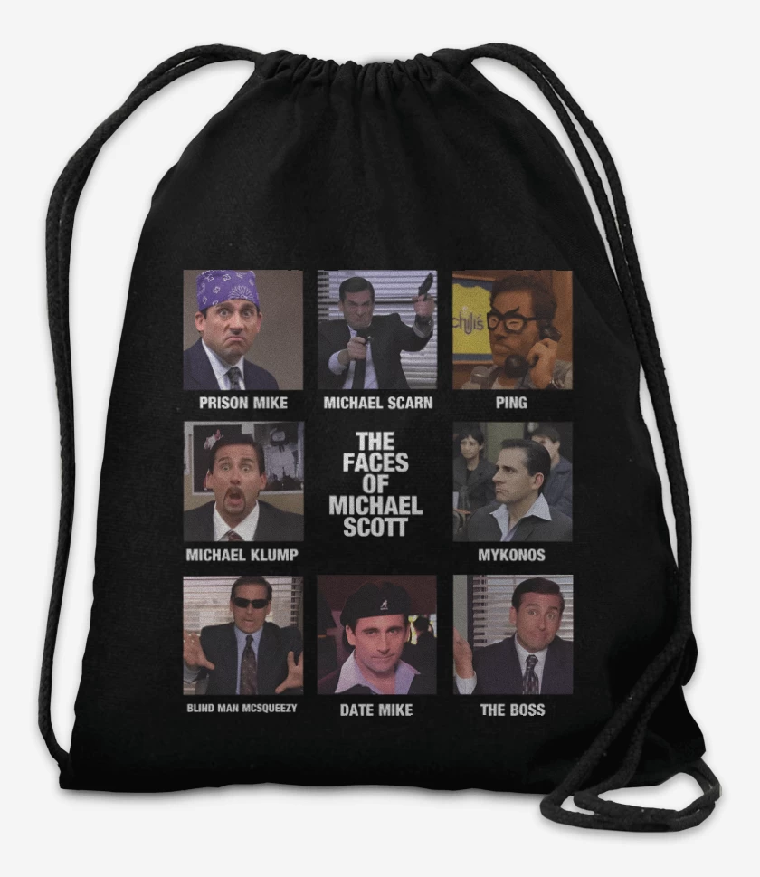 Mochila The Faces of Michael Scott