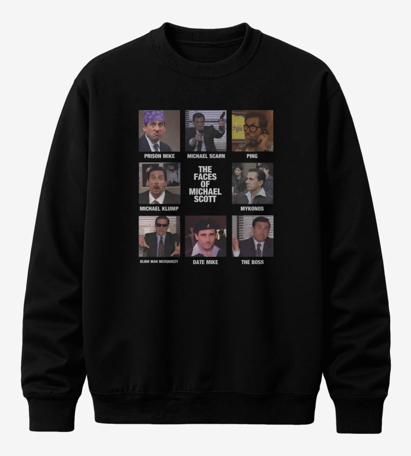 Poleron polo The Faces of Michael Scott
