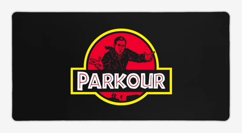 Mouse pad Gamer Jurassic Parkour