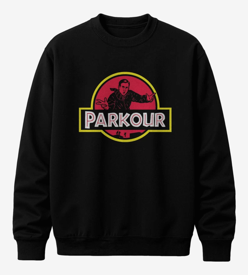 Poleron polo Jurassic Parkour