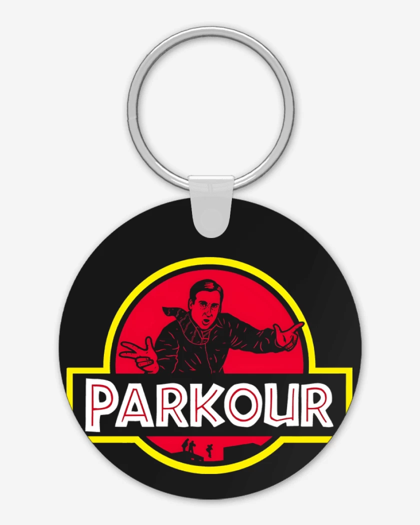 Llavero Jurassic Parkour