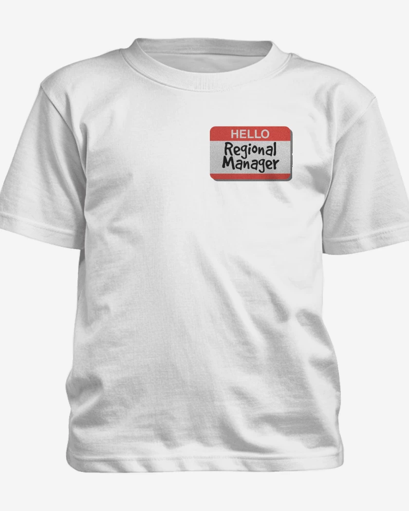 Polera de niño Blanco de Regional Manager