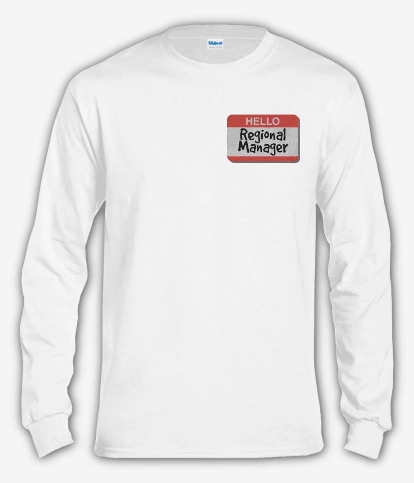 Polera manga larga Blanco de Regional Manager