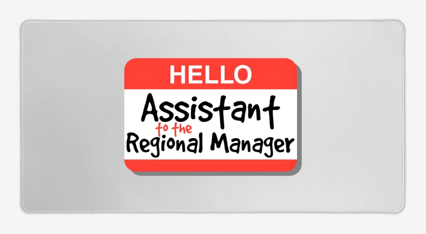 Mouse pad Gamer Assistant to the Regional Manager