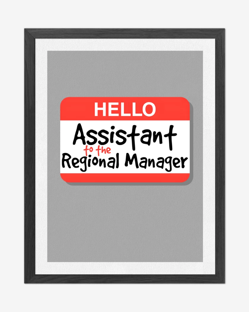 Cuadro decorativo Gris Melange de Assistant to the Regional Manager