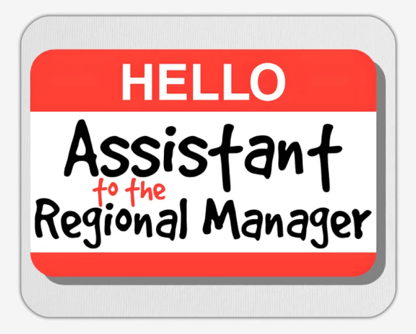 Mousepad Assistant to the Regional Manager