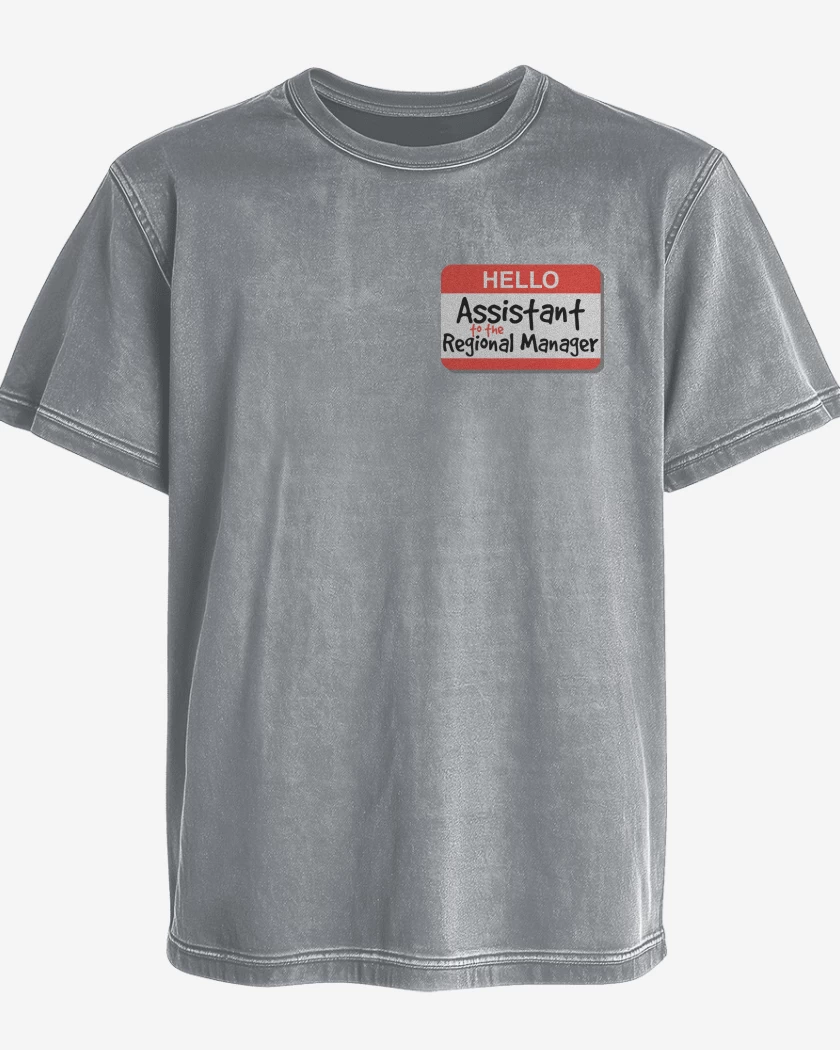 Polera desgastada Assistant to the Regional Manager