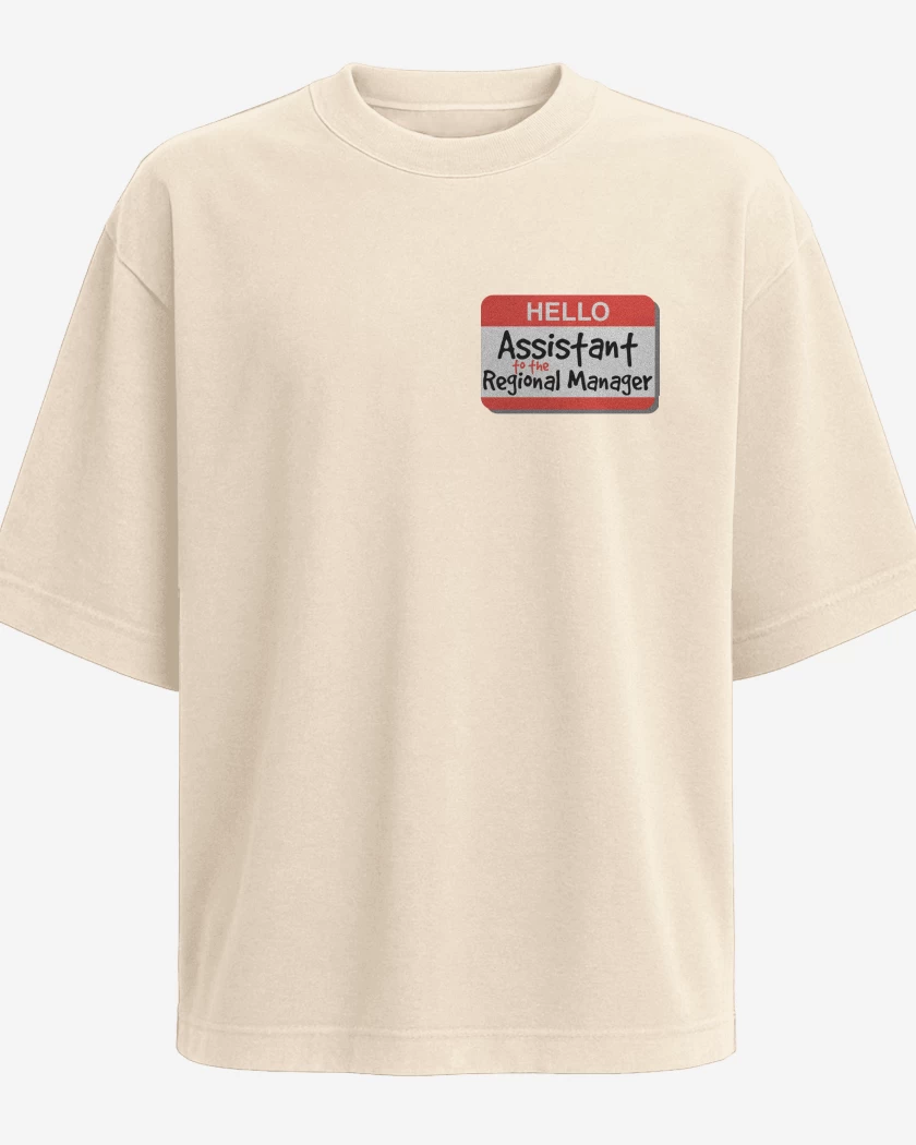 Polera Oversize Assistant to the Regional Manager