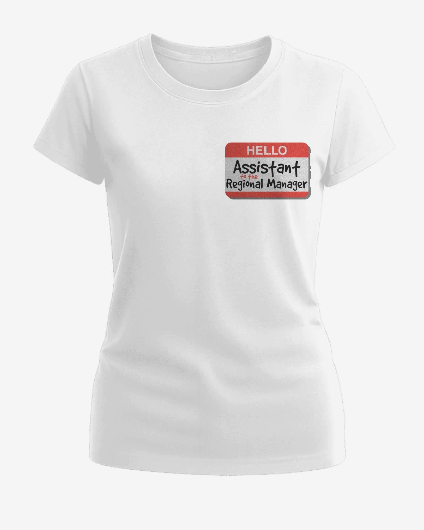 Polera de Mujer Blanco de Assistant to the Regional Manager