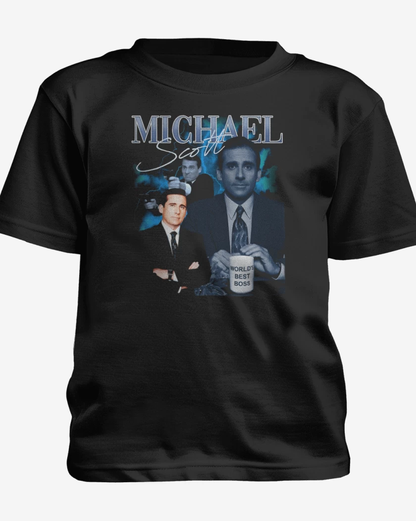 Polera de niño Negro de Worlds Best Boss