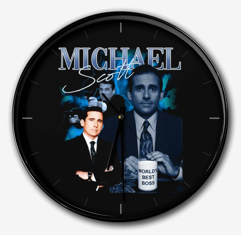 Reloj Negro de Worlds Best Boss