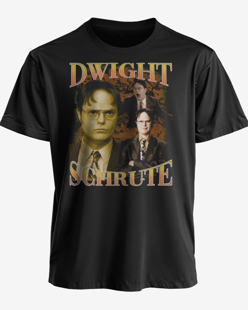 Polera premium Negro de Dwight Schrute