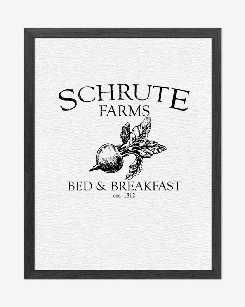 Cuadro decorativo Schrute Farms