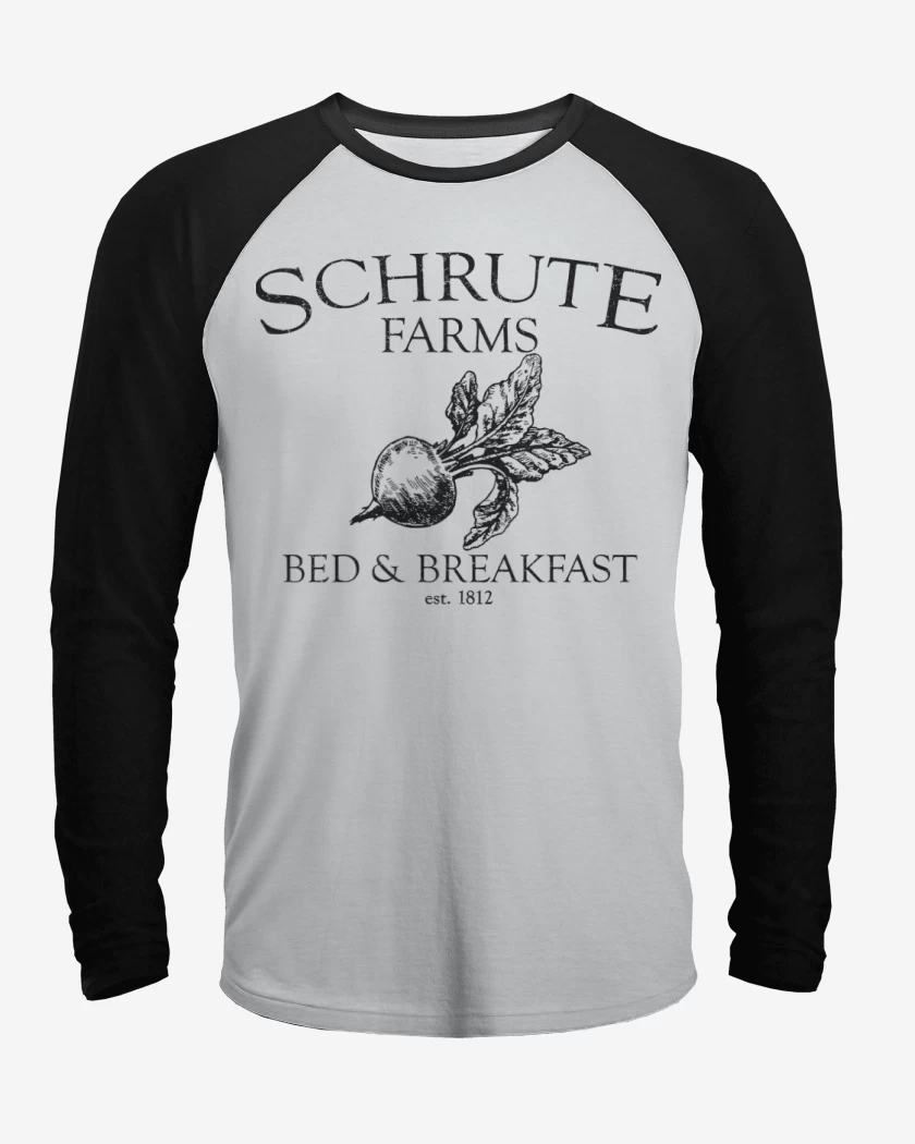 Polera Raglan Schrute Farms