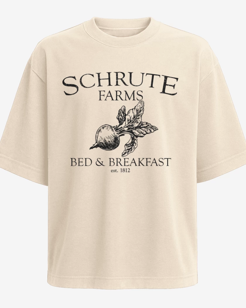 Polera Oversize Schrute Farms