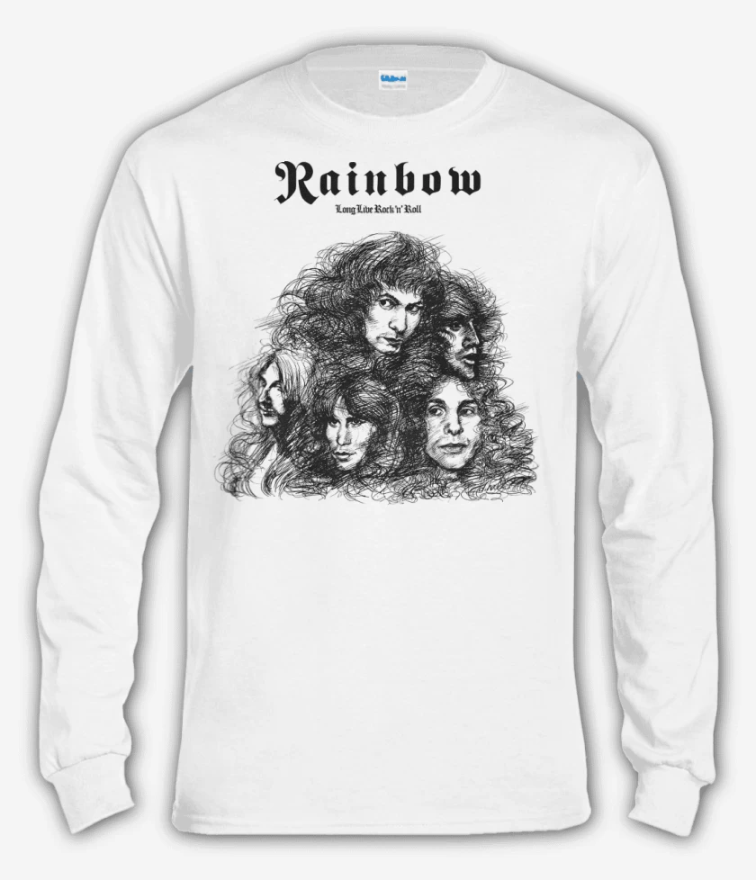 Polera manga larga Long Live Rock n Roll