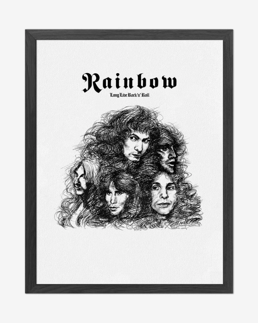 Cuadro decorativo Long Live Rock n Roll