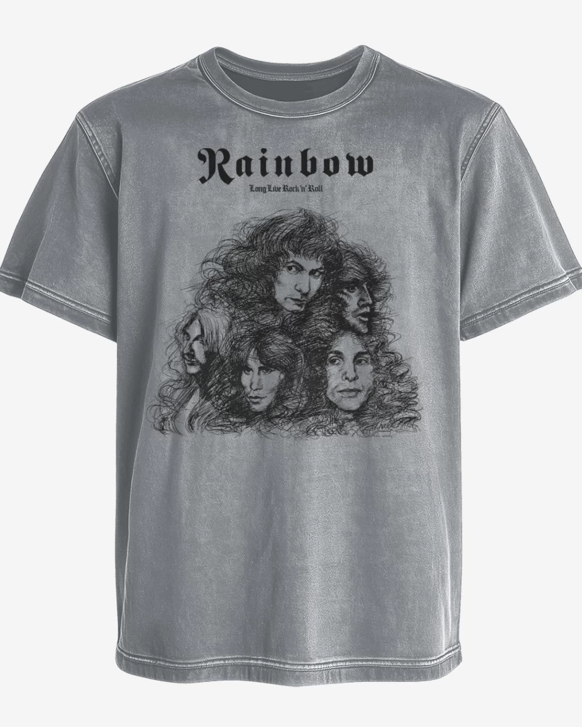 Polera desgastada Long Live Rock n Roll