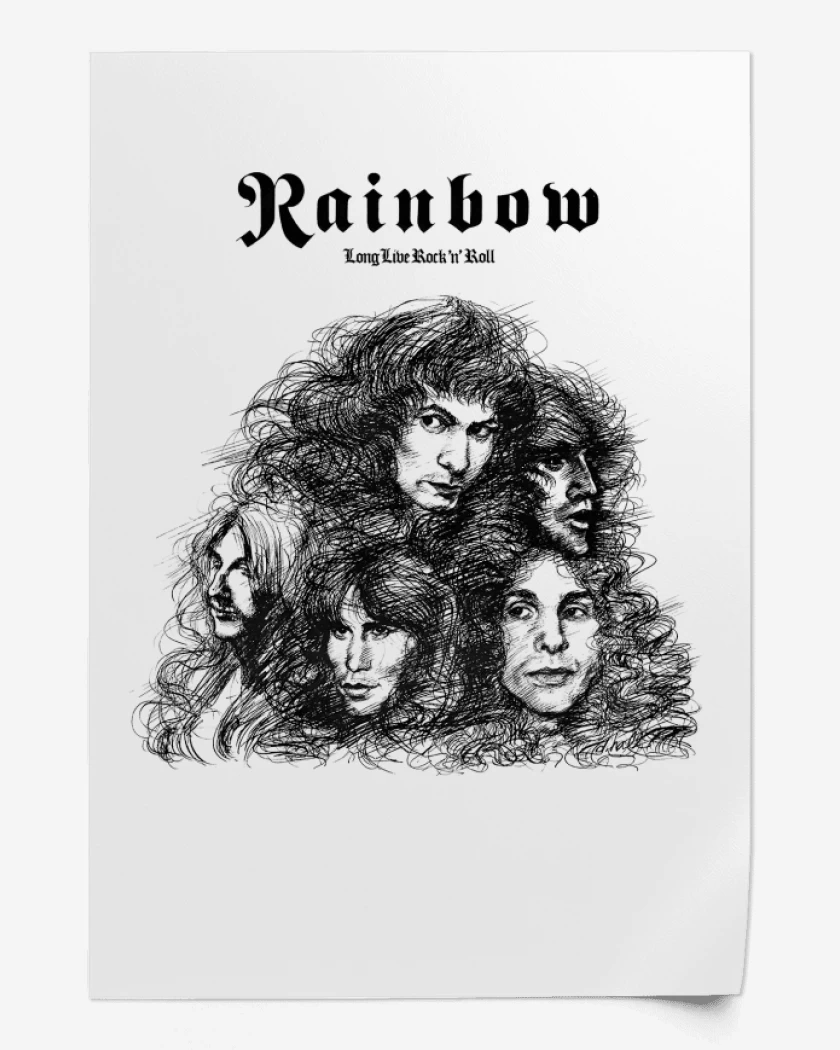 Print Long Live Rock n Roll