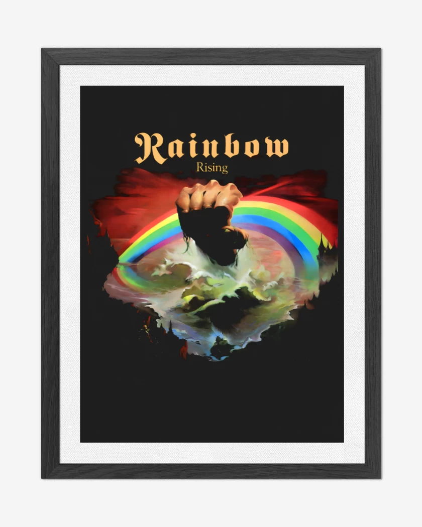 Cuadro decorativo Rainbow Rising