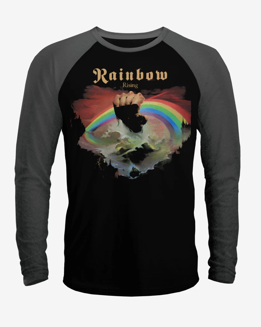 Polera Raglan Rainbow Rising