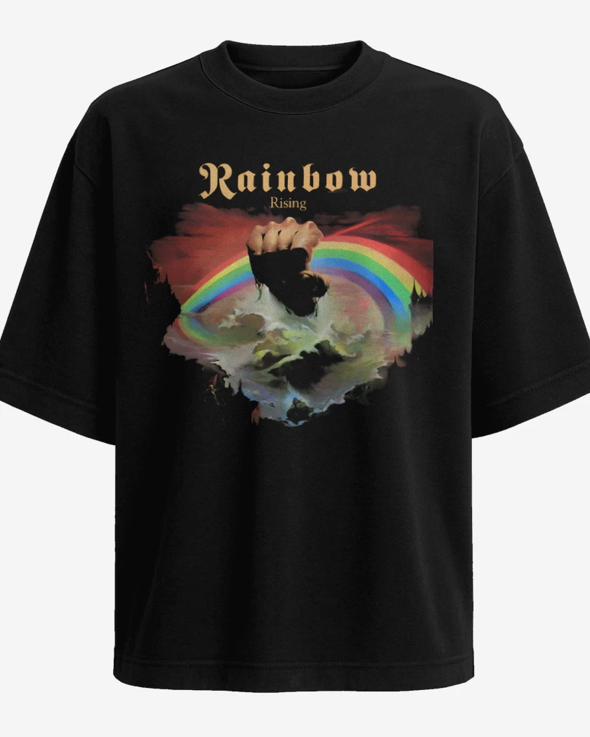Polera Oversize Rainbow Rising