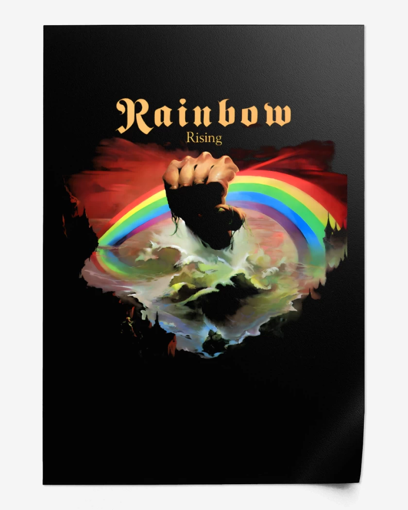 Print Rainbow Rising
